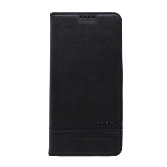  LEATHER FLIP COVER WITH INTERNAL POCKET AND CARD HOLDER FOR SAMSUNG A23 4G BLACK.